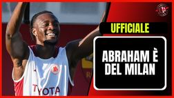 Milan, Abraham è un attaccante rossonero: il numero di maglia