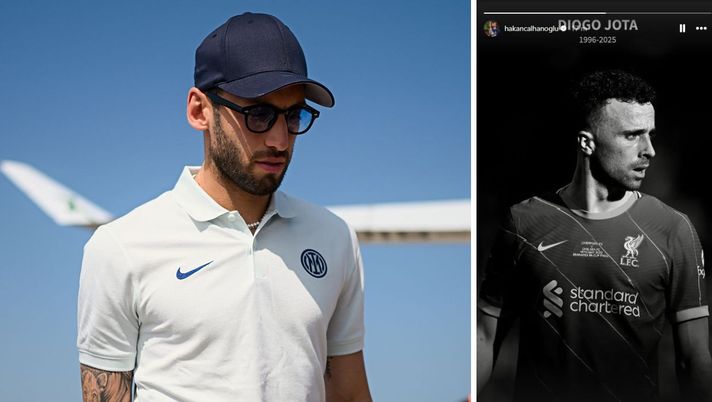 Scomparsa Jota, anche Calhanoglu si unisce al cordoglio per la scomparsa - immagine 1