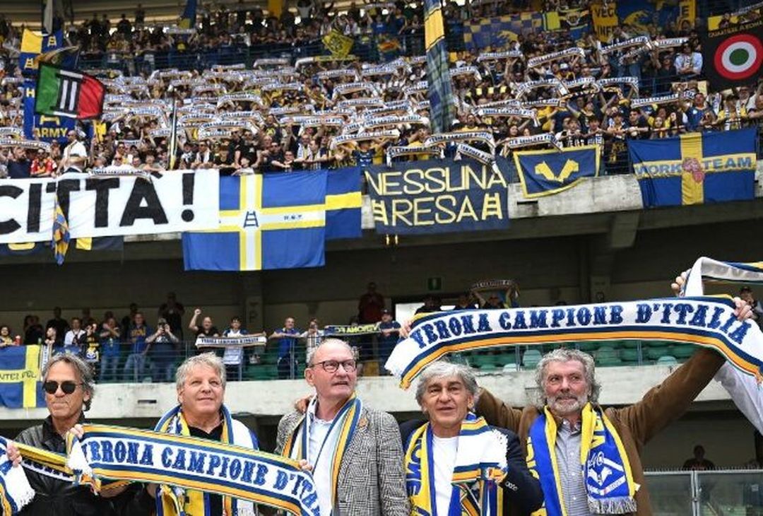 Festa ai Campioni per i 40 anni dello scudetto, le immagini - immagine 14