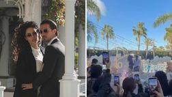 VIDEO / Baby shower per Raffaella Fico e Armando Izzo