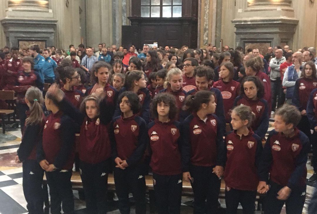 Fotogallery – Le giovanili granata a Superga per la messa di fine stagione - immagine 5