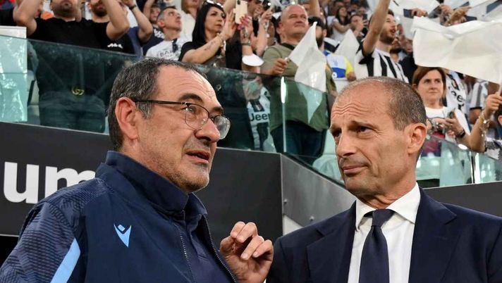 Allegri contro Sarri: due mondi quasi opposti. Ecco il confronto e i numeri di Milan e Lazio