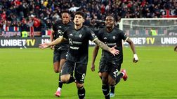 Cagliari, infortunio alla caviglia per Coman: in dubbio per la sfida con la Roma