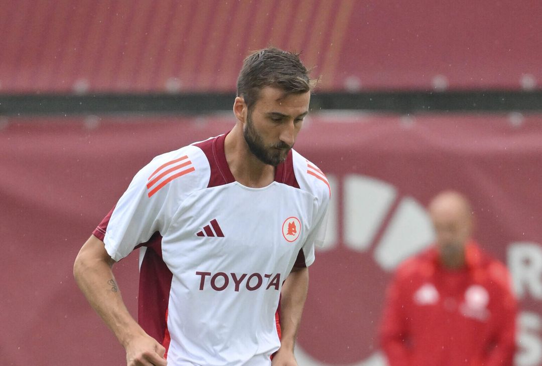 Roma, l’allenamento in vista del Genoa: out Pellegrini e Le Fée – FOTO GALLERY - immagine 17