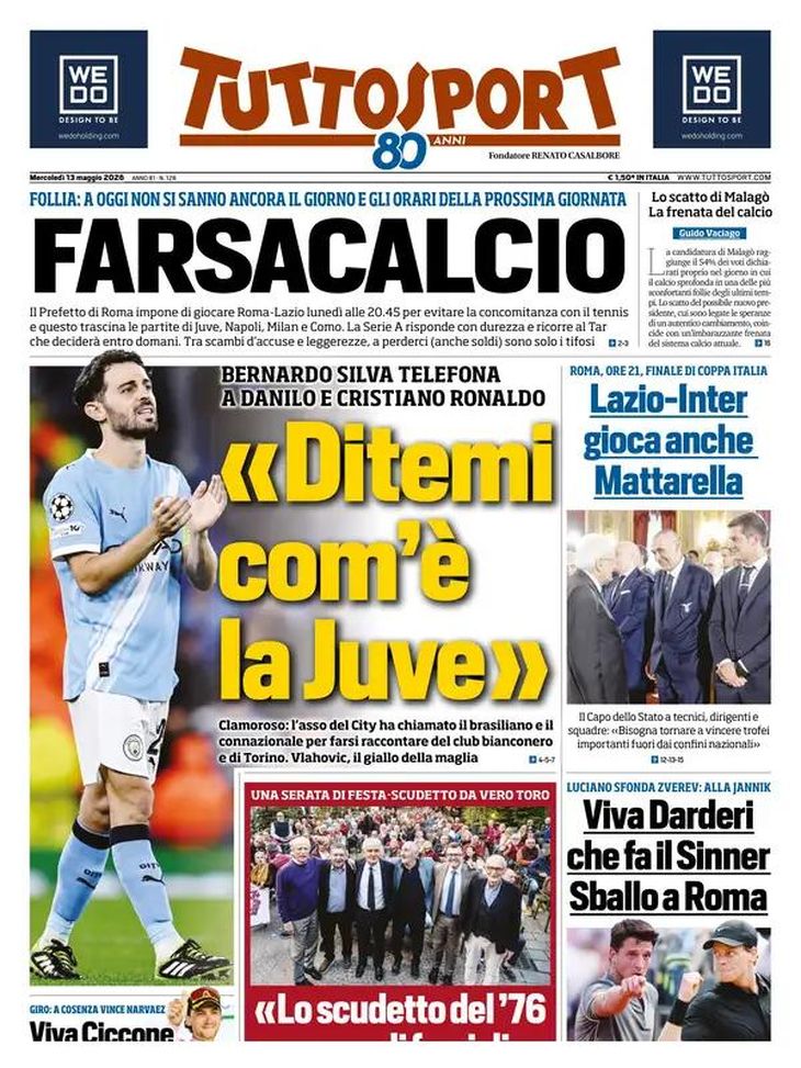 Le prime pagine dei quotidiani sportivi: “Coppa Mia”- immagine 4