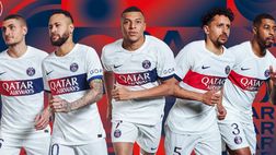 Psg, presentata la nuova maglia da trasferta 2023-24