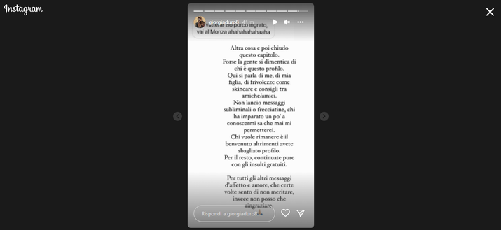 La moglie di Belotti ai tifosi su Instagram: “Da me nessun messaggio su Andrea”- immagine 3