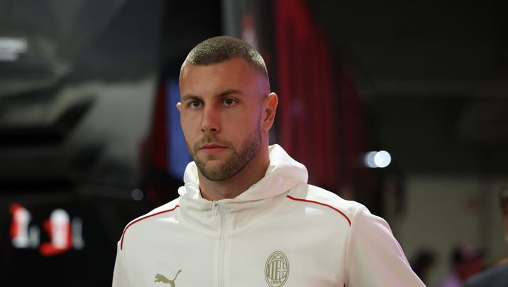 Strahinja Pavlovic AC Milan Lazio-Milan 2-2 Serie A 2024-2025