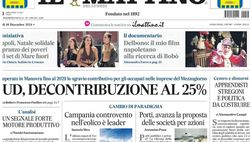 PRIMA PAGINA IL MATTINO OGGI: “Neres non fa rimpiangere Kvara”