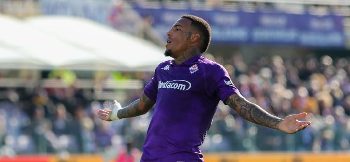 GERMOGLI PH: 16 FEBBRAIO 2025 FIRENZE STADIO ARTEMIO FRANCHI SERIE A FIORENTINA VS COMO NELLA FOTO FOLORUNSHO Folorunsho