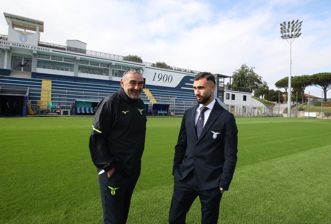 Maurizio Sarri e Castellanos