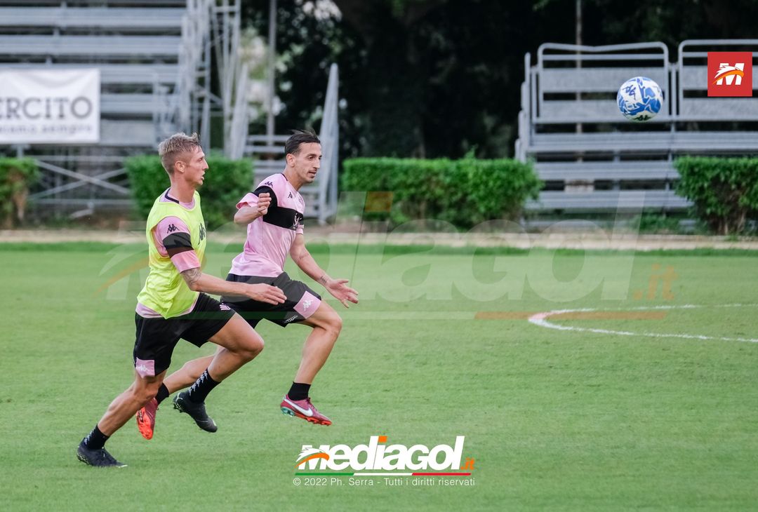 FOTO PALERMO, la squadra di mister Corini si allena a Boccadifalco (Gallery) - immagine 106